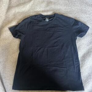 Arizona Jeans Co Men's T-shirt Size Large Black Crew Neck 100% Cotton